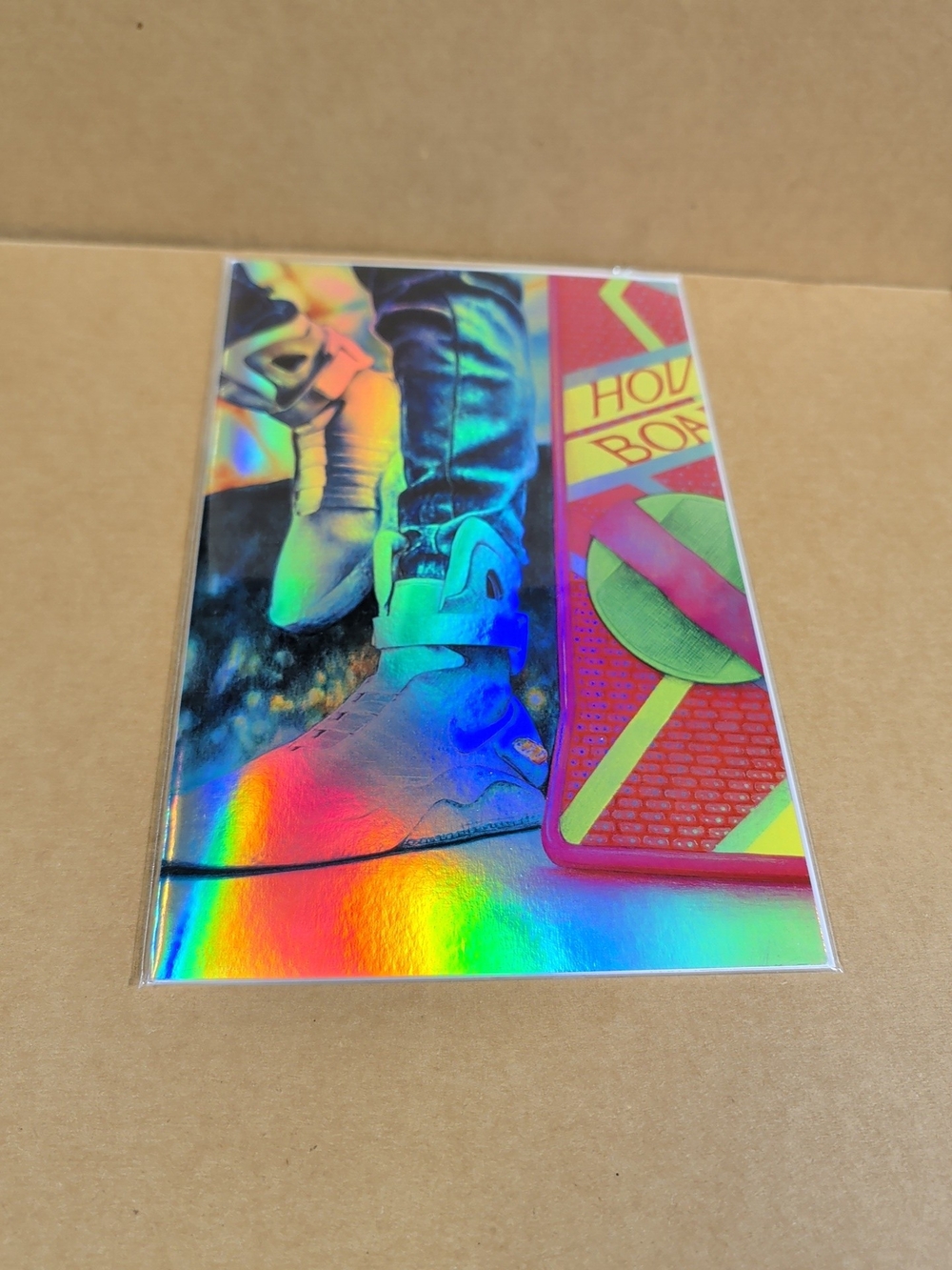 Fame: Michael J Fox  Foil Harriga 76/ 150 NYCC Exclusive Back To The Future NM